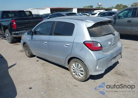 2021 Mitsubishi Mirage Carbonite Edition/Es/Le from USA, damaged, VIN ML32AUHJXMH005808